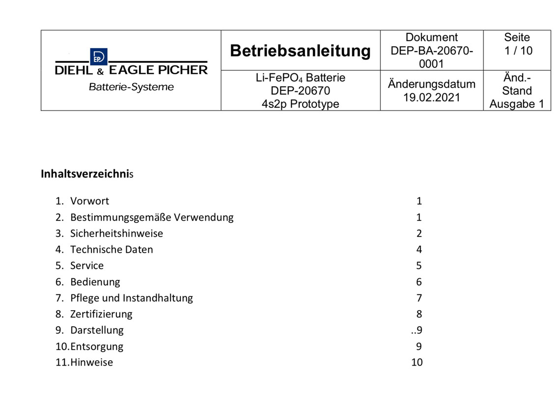 Lithium-Amleitung