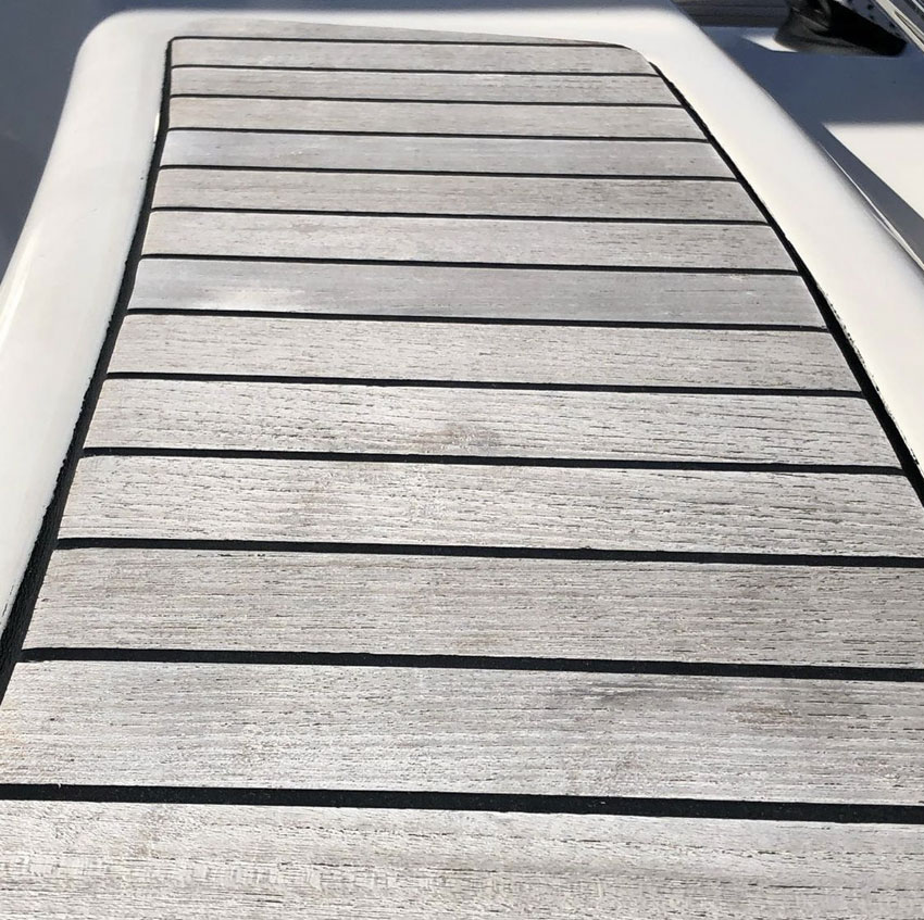 Teak nach Boracolanstrich